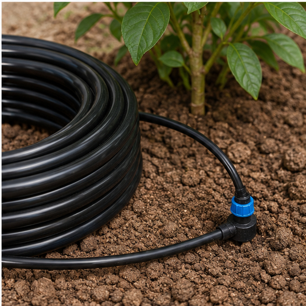 1.5mm Black Medium Duty Conduit Pipes