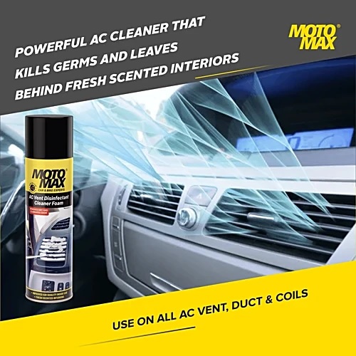 Motomax AC Vent Disinfectant Cleaner Foam 450ml