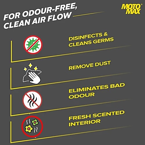 Motomax AC Vent Disinfectant Cleaner Foam 450ml
