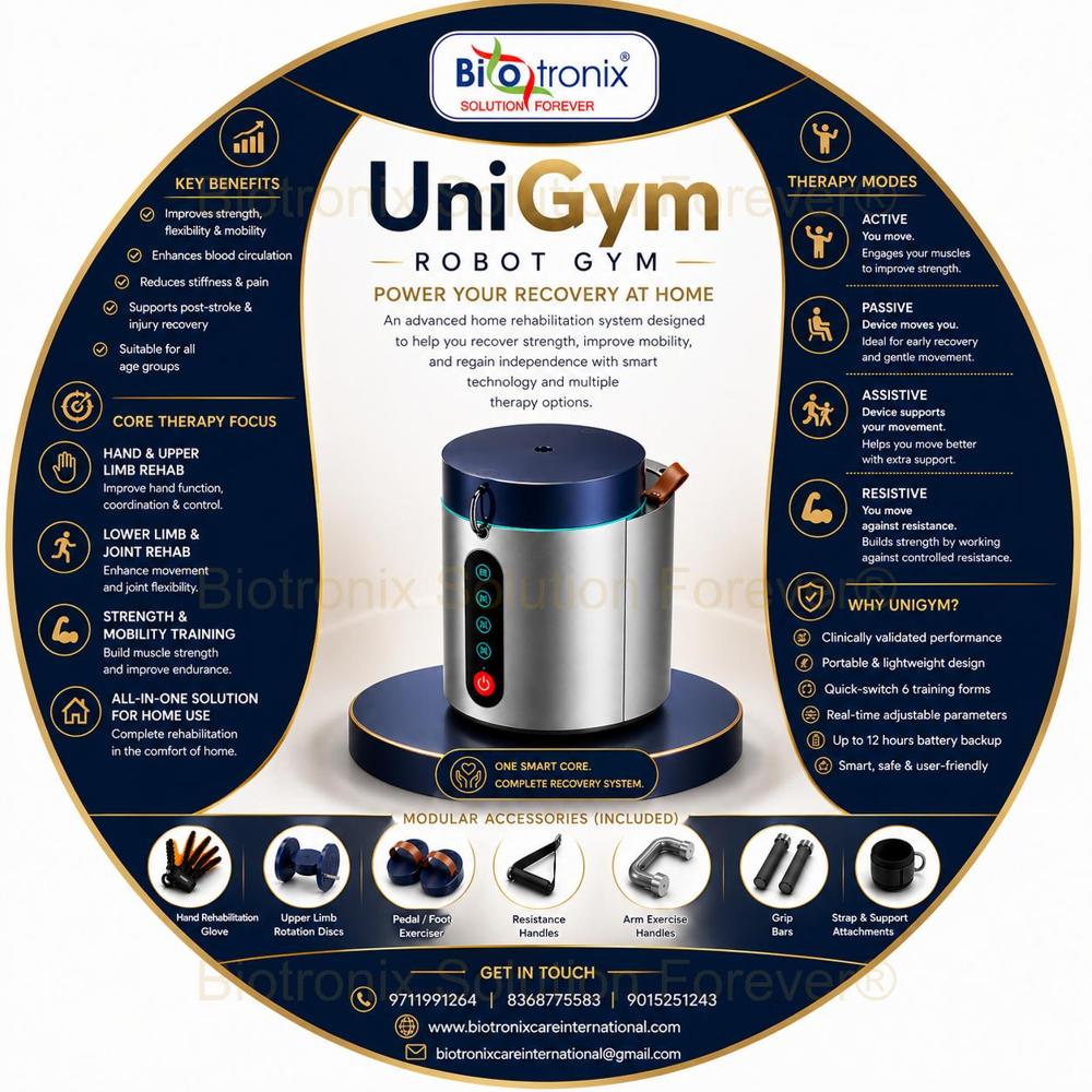 UniGym Professional Recovery Gym for Physical Rehabilitation Programs