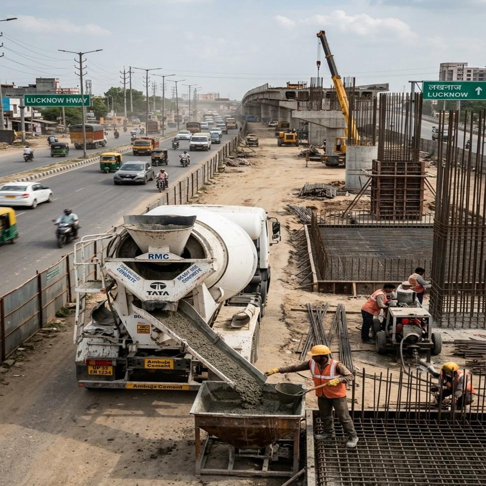 Ready mix concrete M-20