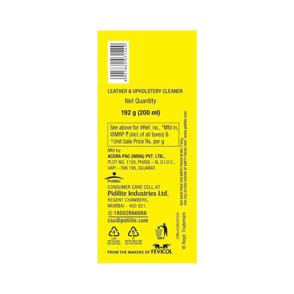 Motomax Leather & Upholstery Cleaner 200ml
