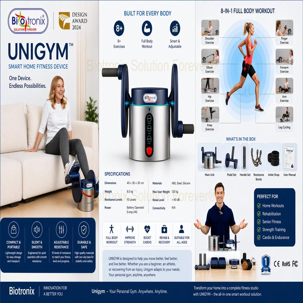 UniGym Smart Physiotherapy Training Device for Recovery Care