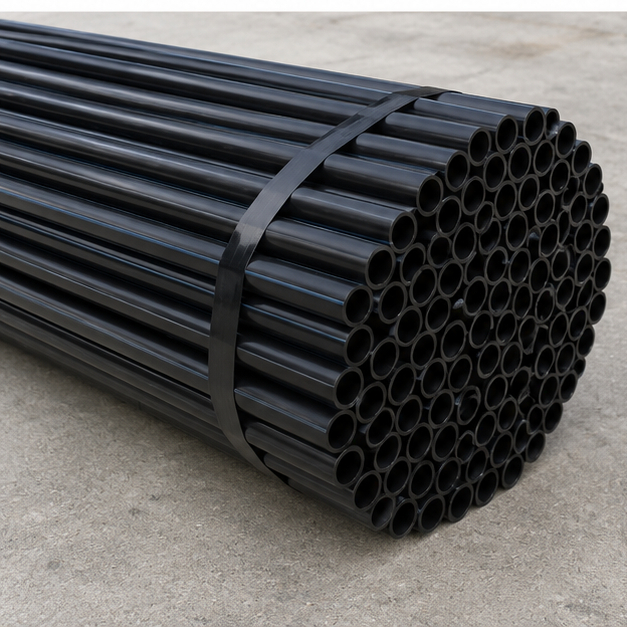 2mm Black Heavy Duty Conduit Pipes