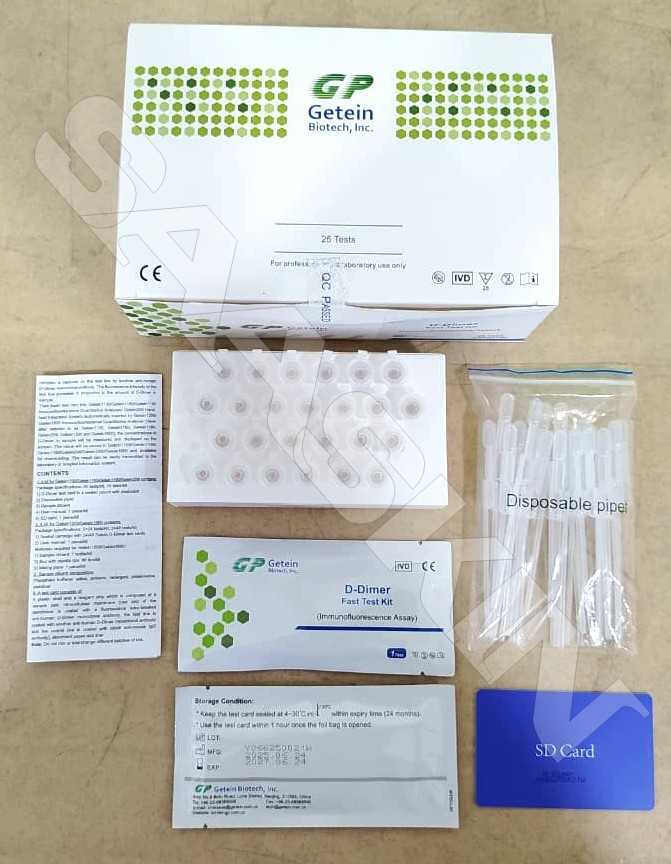 Getein D-dimer Fast Test Kit