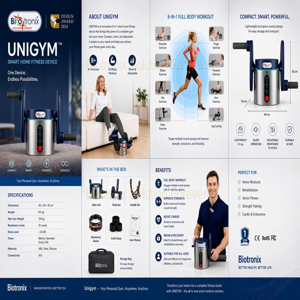 UniGym Robotic Rehabilitation Equipment for Advanced Therapy Sessions