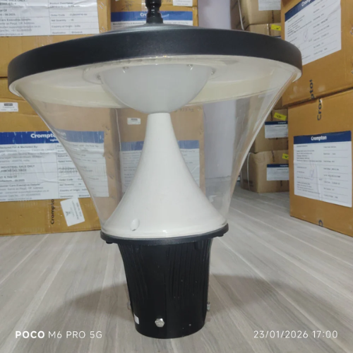 40W Crompton Post Top LED Aluminum Lantern
