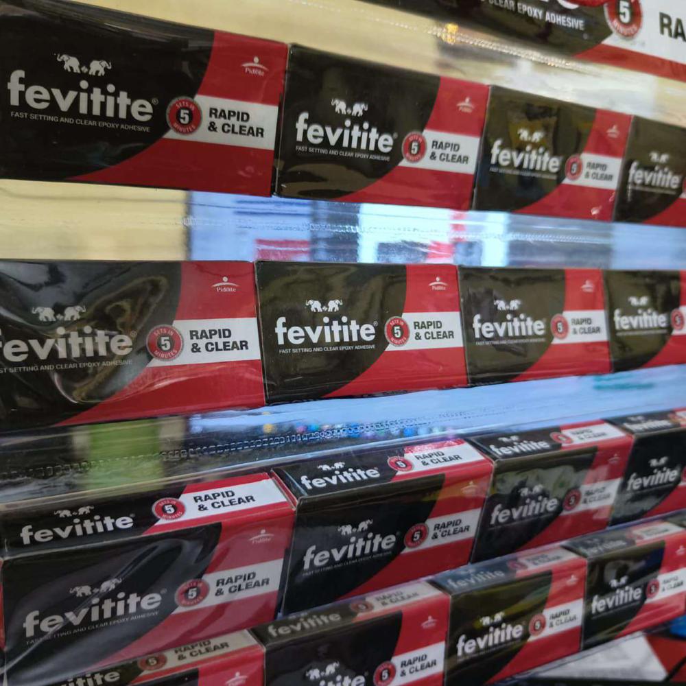 Pidilite Fevitite Rapid & Clear Instant Adhesive 6grms