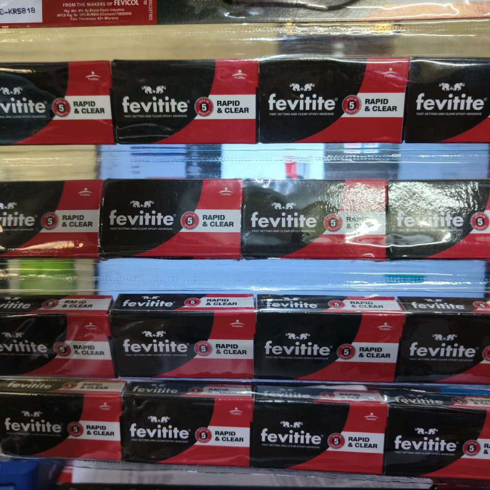 Pidilite Fevitite Rapid & Clear Instant Adhesive 6grms