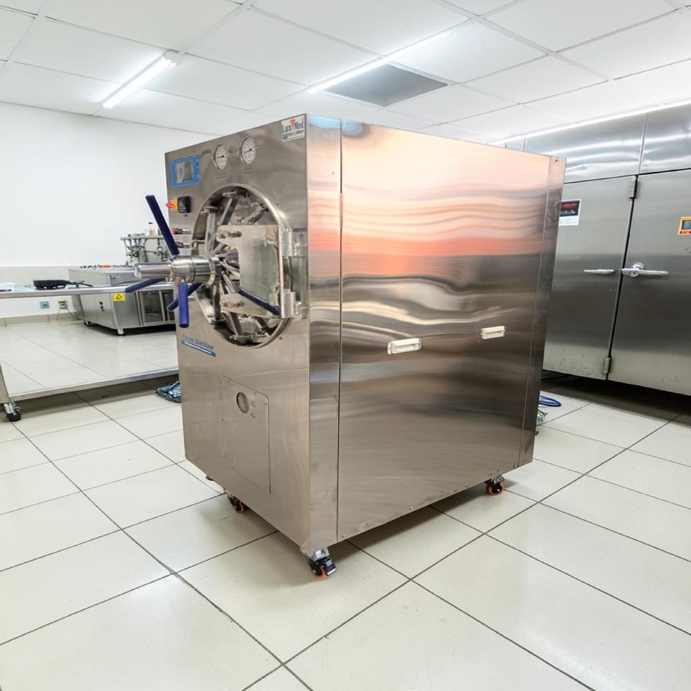 Cylindrical Steam Sterilizer Single Door