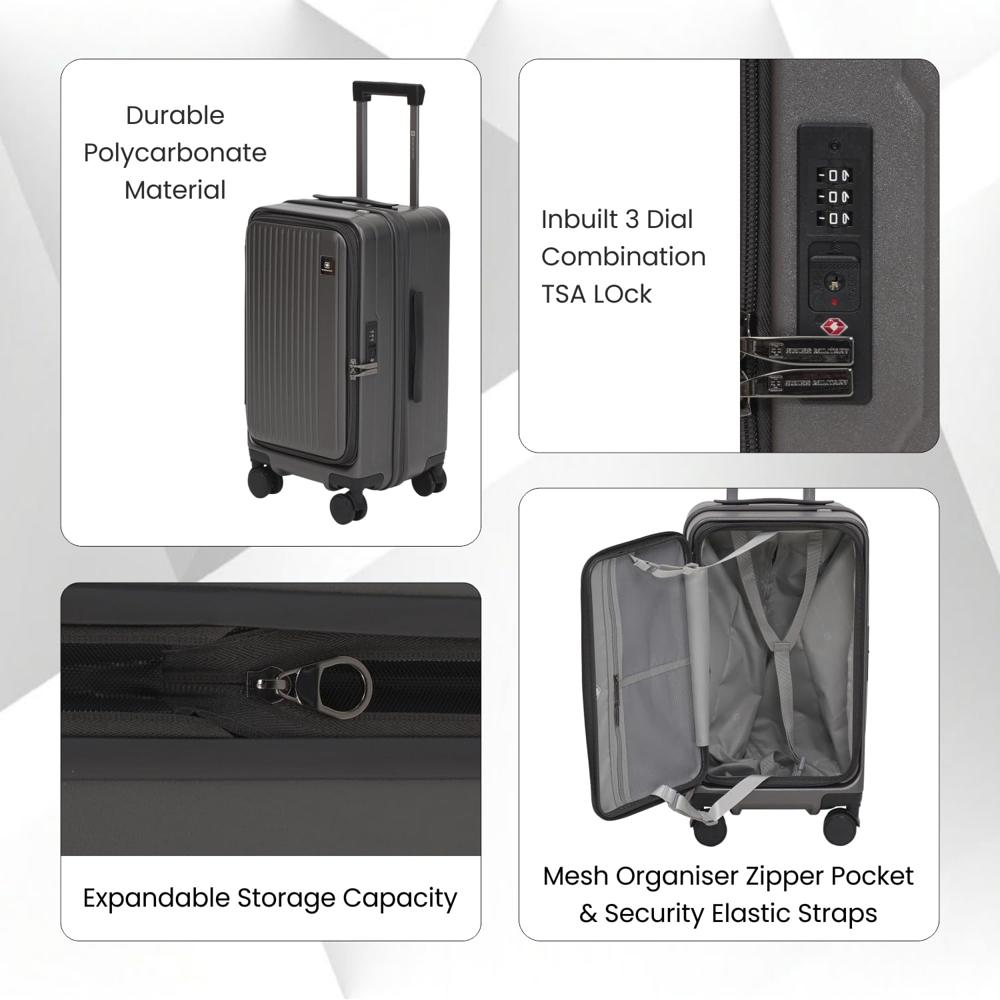 Swiss Military JADE Travelling Trolley Bags HTL1037