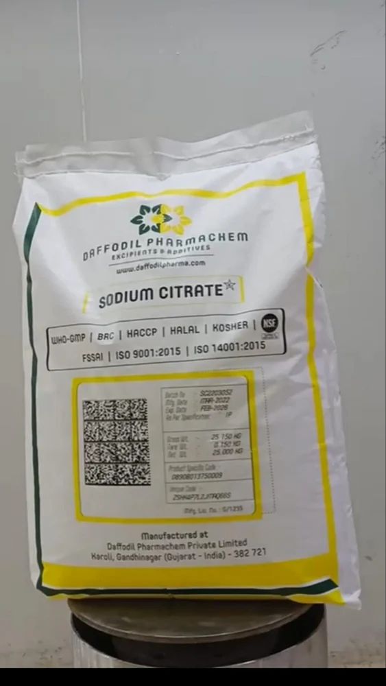 Sodium Citrate Food Grade