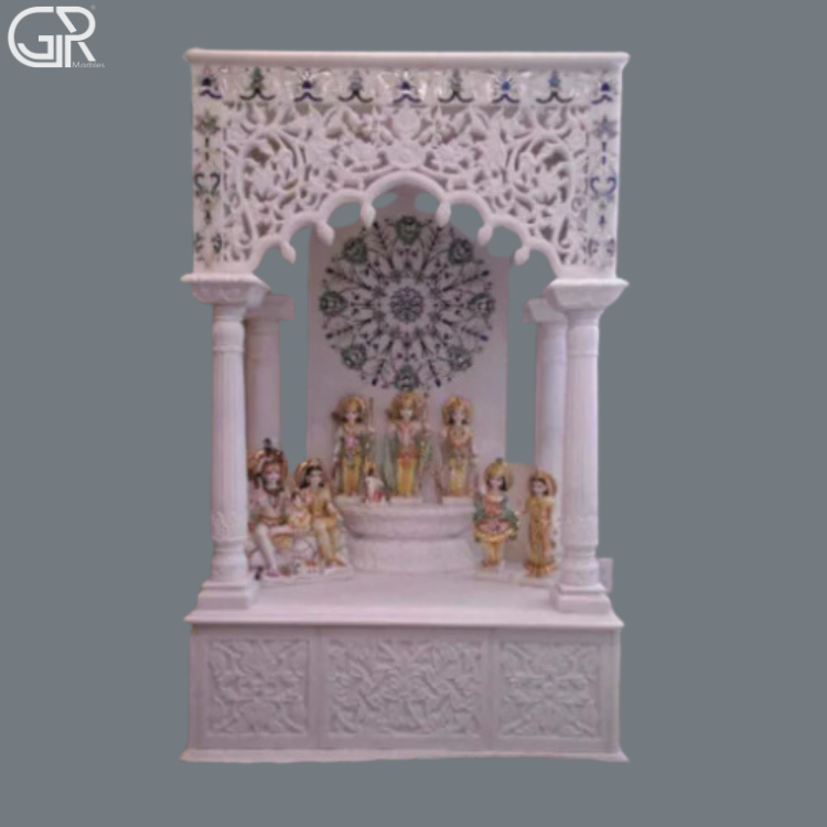 Traditional design Marble mandir
