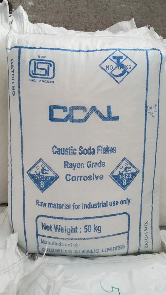 Chemfab caustic soda flakes