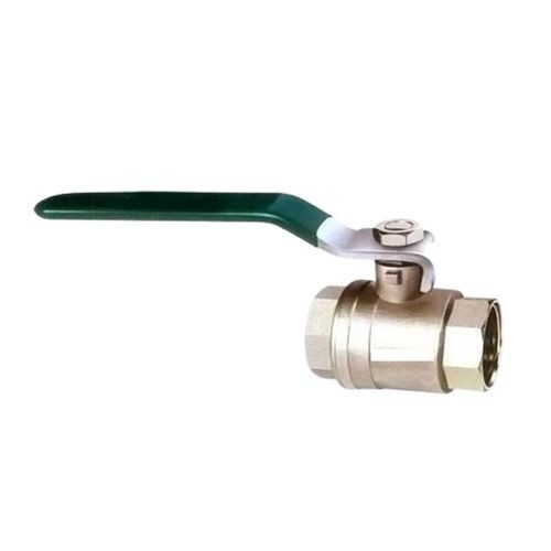Brass Ball Valve - 8 Mm To 50 Mm Diameter, Nickel Chrome Plated Finish | High Performance For Water, Air, Gas Media
