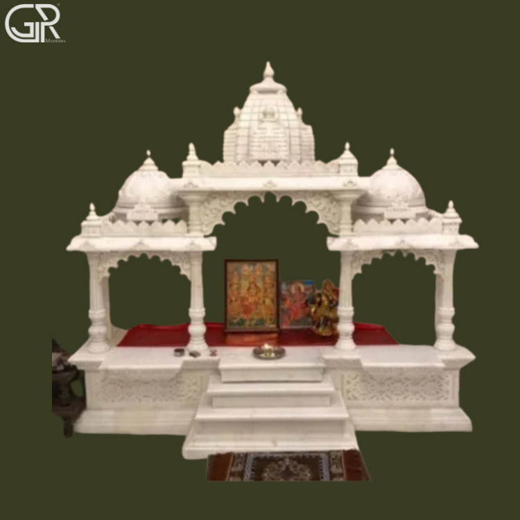 Marble Temple For Home, (Ht-6ft)