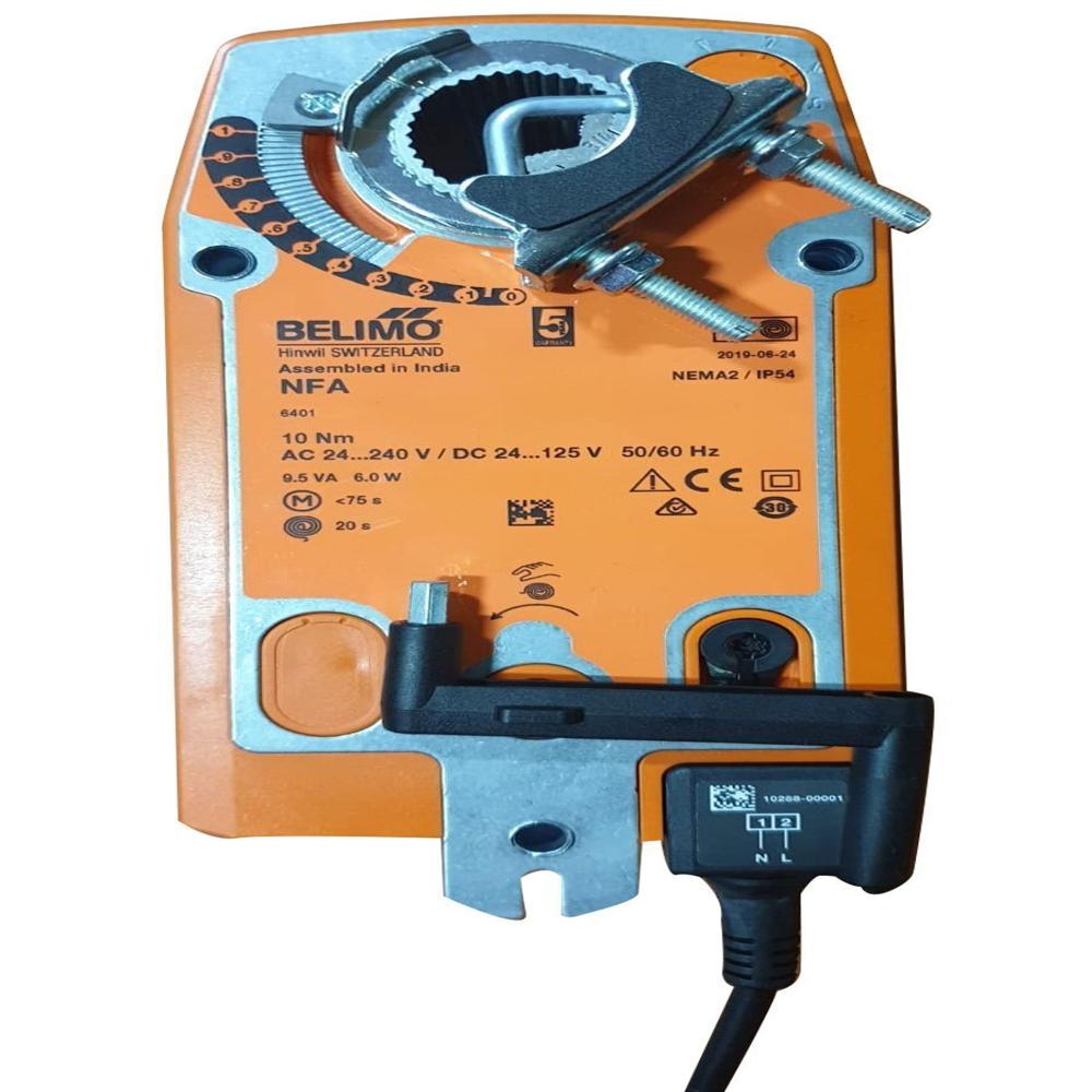 Damper Actuator - Plastic Material | Industrial Application, Reliable Performance