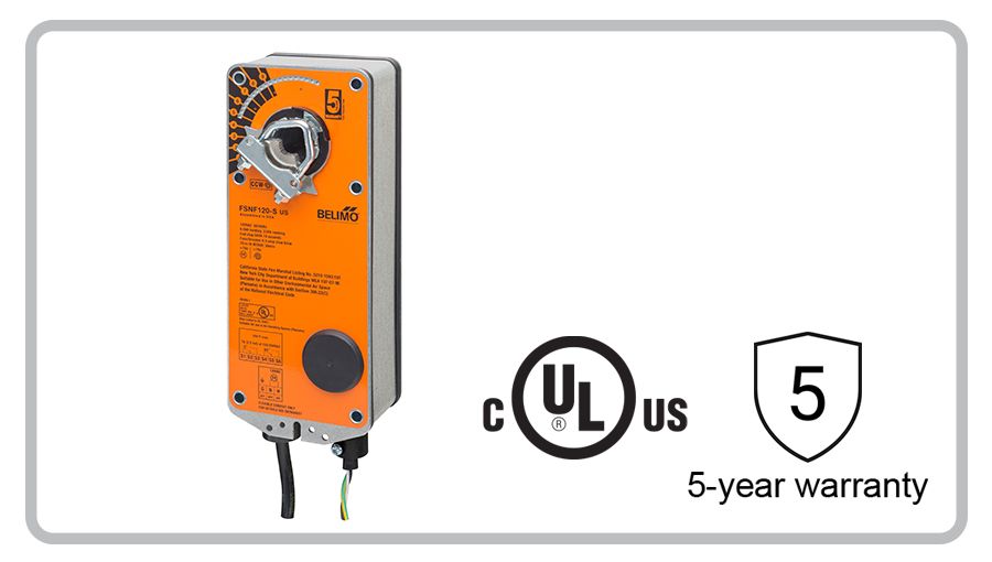 Damper Actuator - Plastic Material | Industrial Application, Reliable Performance