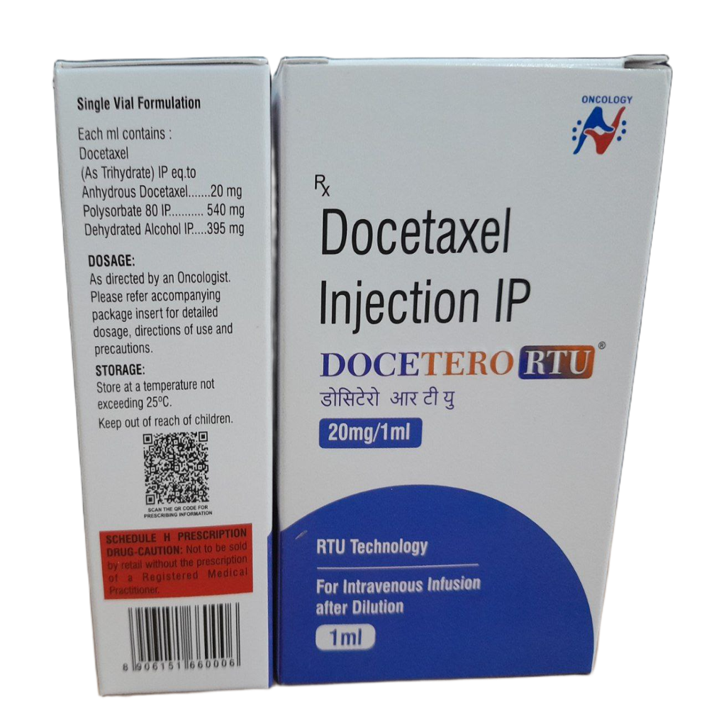 Docetero Rtu 20mg - Docetaxel Injection