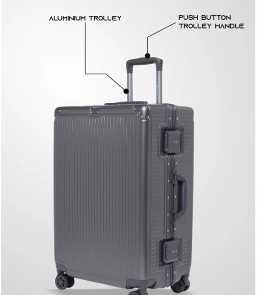 SWISS MILITARY Medium Check-in Suitcase (65 cm) 8 Wheels - KINETI...more HTL140