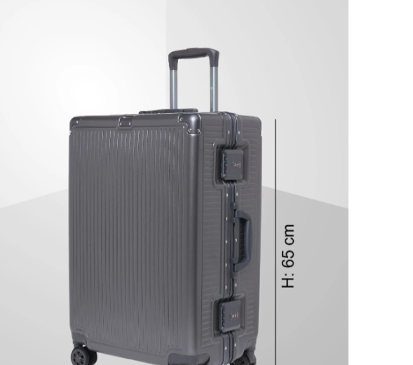 SWISS MILITARY Medium Check-in Suitcase (65 cm) 8 Wheels - KINETI...more HTL140
