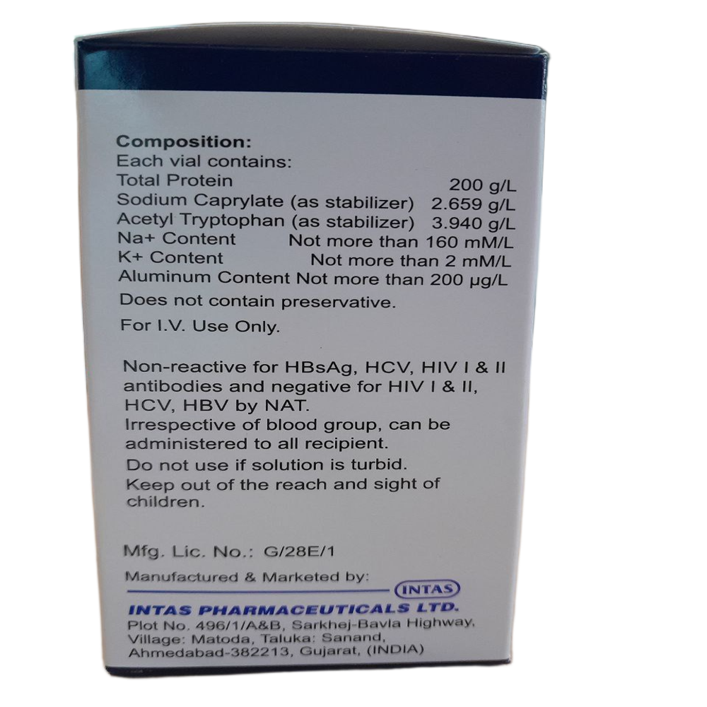 Albucel 20% - Human Albumin Injection