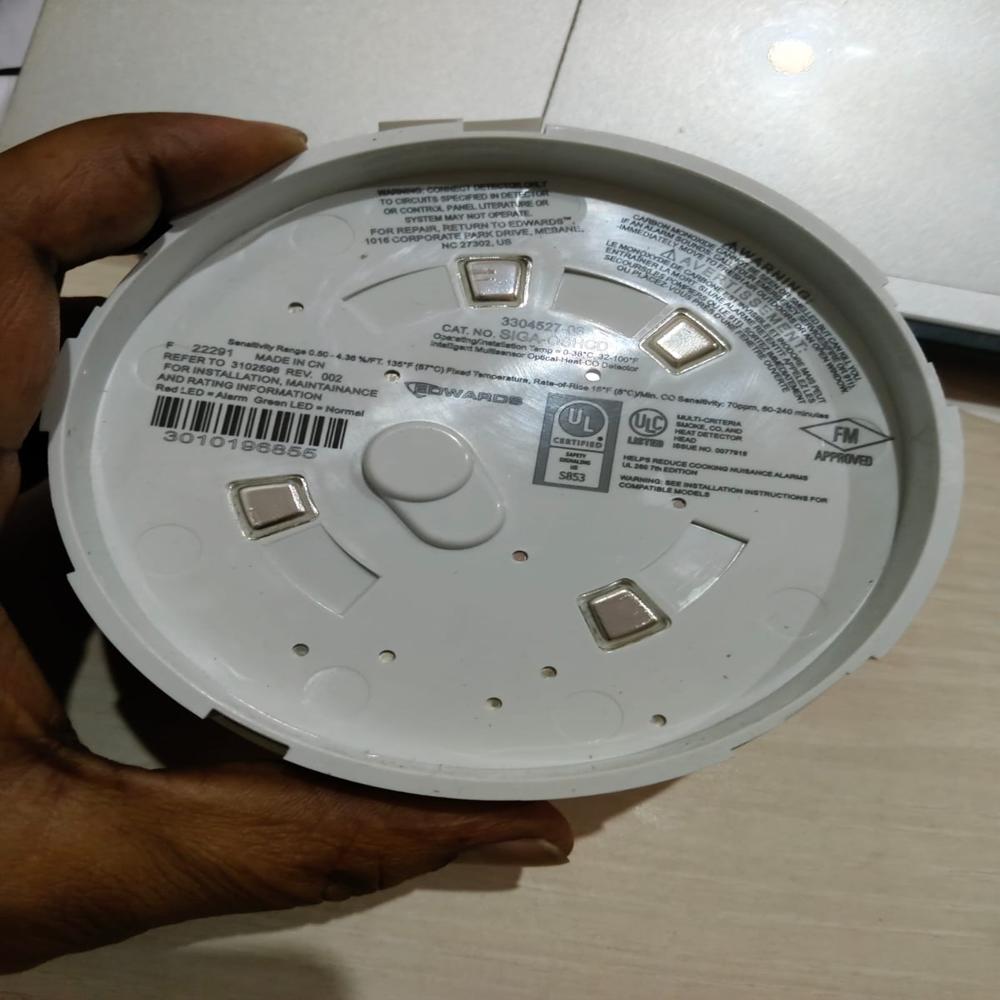 Siga-oshcd Edward Co Heat Smoke Detector - Voltage: 24 Vdc Volt (v)