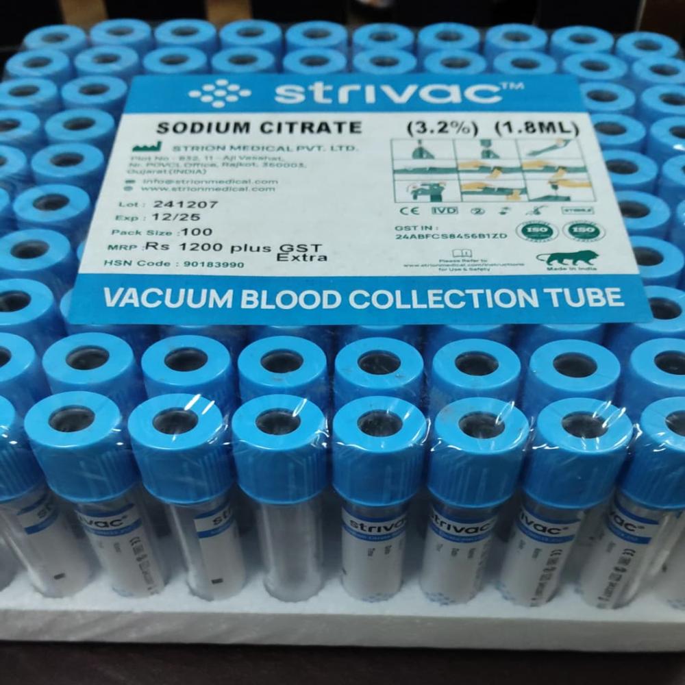 VACUUM BLOOD COLLECTION TUBE