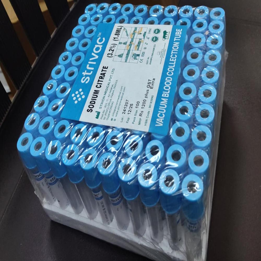 VACUUM BLOOD COLLECTION TUBE