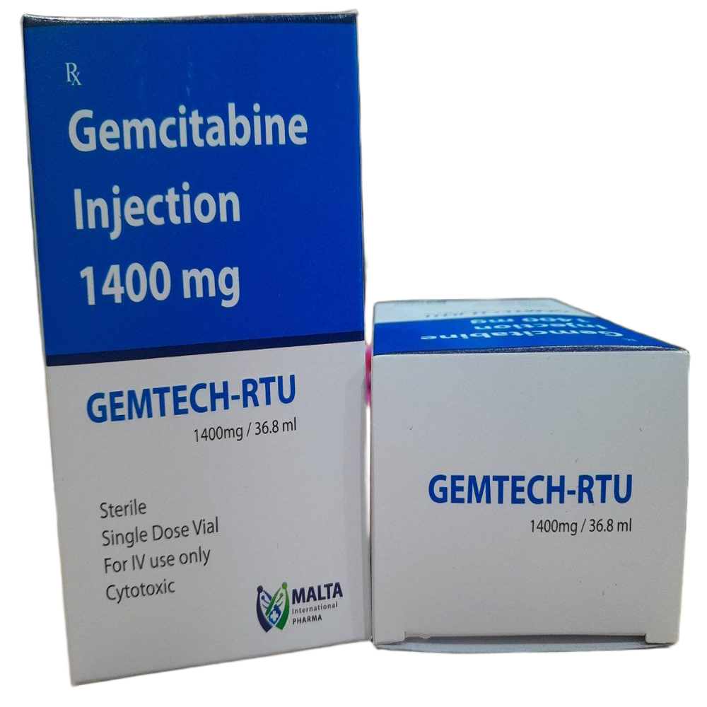 Gemtech-Rtu 1400mg - Gemcitabine Injection