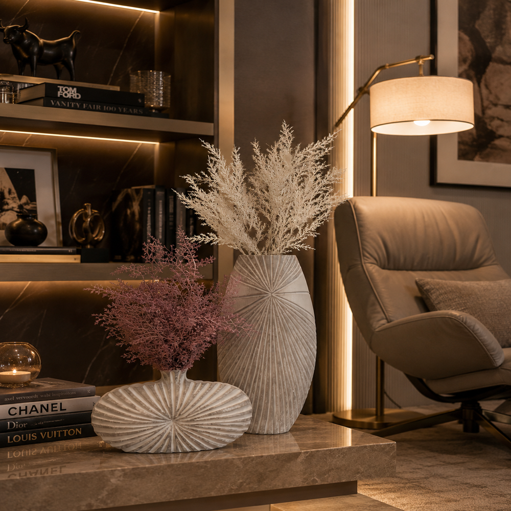 Decorative Floor Vase Set for Living Room & Home Decor
