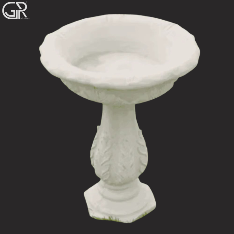Marble Garden BirdBath