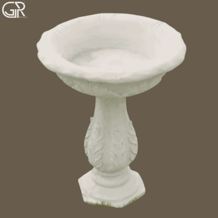 Marble Garden BirdBath