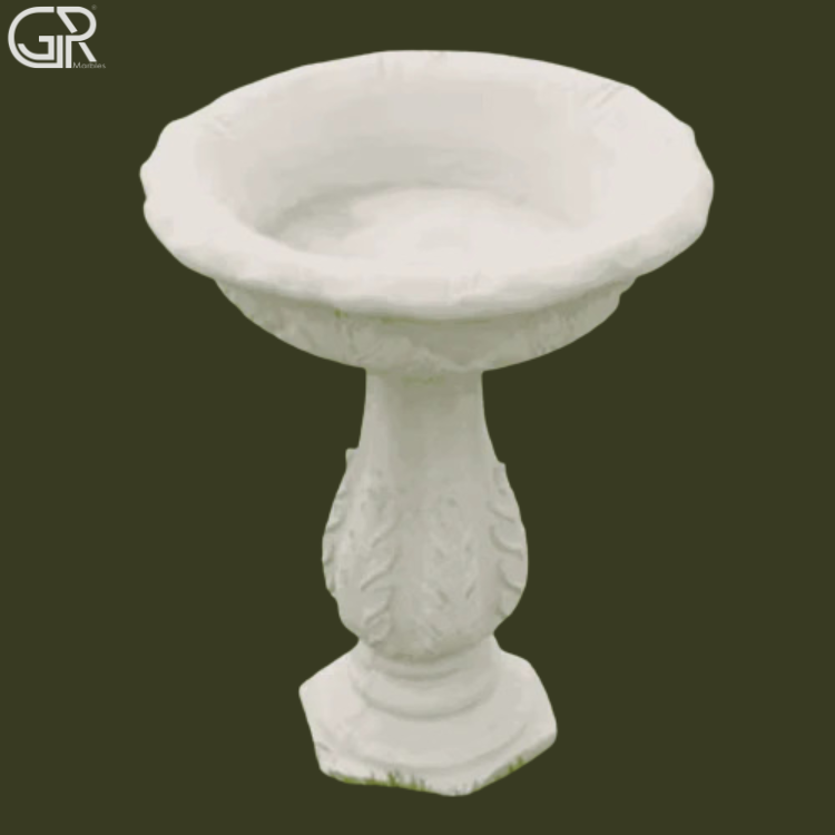Marble Garden BirdBath