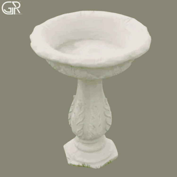 Marble Garden BirdBath