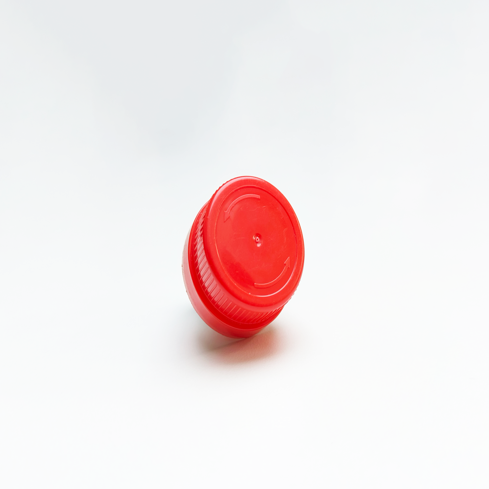 Double Ctc Caps 28mm - Color: Red