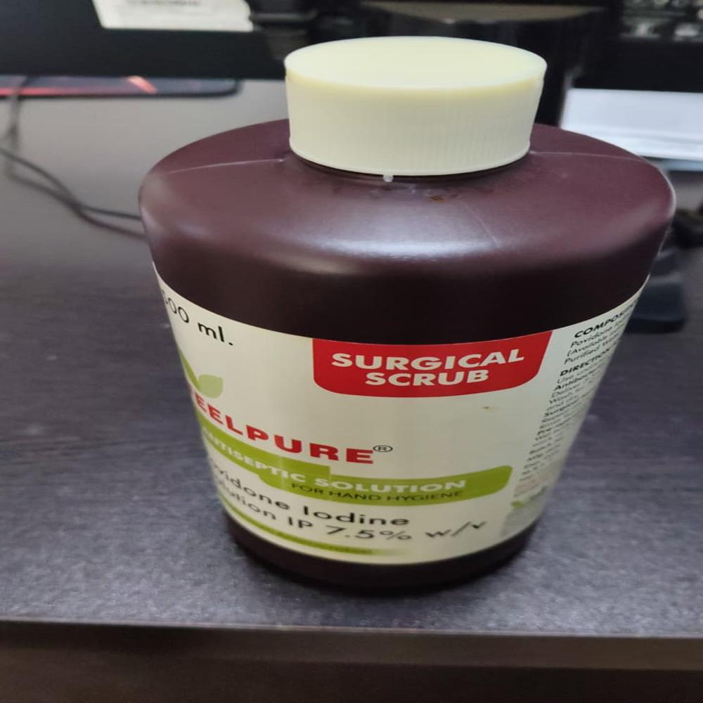 FEELPURE Povidone Iodine Solution IP 7.5% w/v