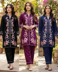 Cotton Print Suit