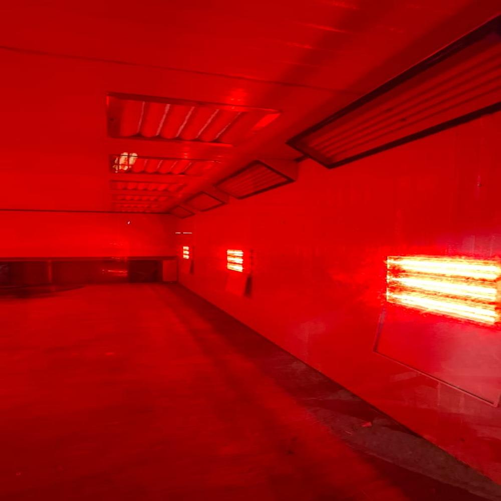 Paint Booth - Color: Orange & Black