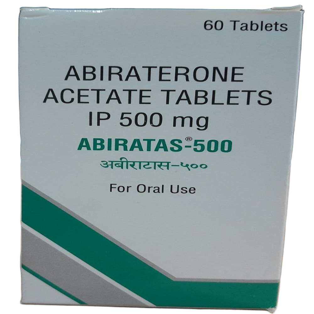 Abiratas 500mg - Abiraterone Acetate Tablets - Origin: India