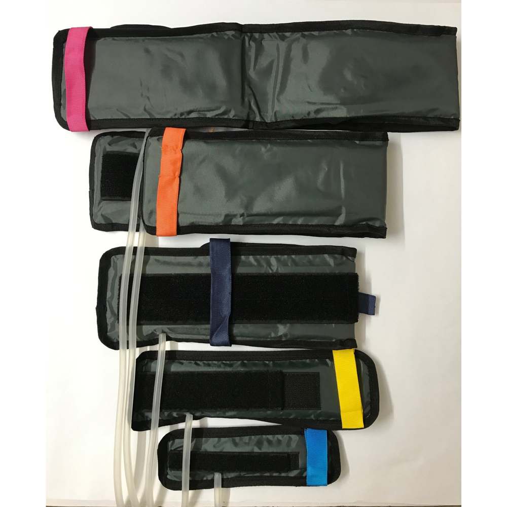 Black Reusable Silicone Tourniquet Cuff for orthopedics
