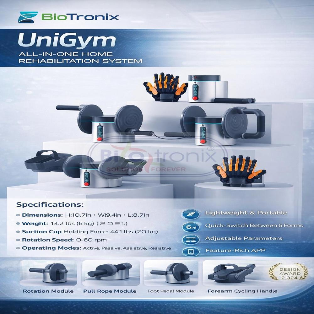 UniGym Robotic Physical Rehabilitation Training Machine