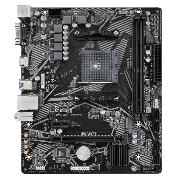 B450M K DDR4 M-ATX Motherboard