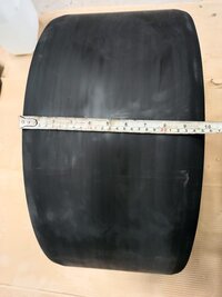 Coil Winding/un-winding Mandrel Rubber Sleeves