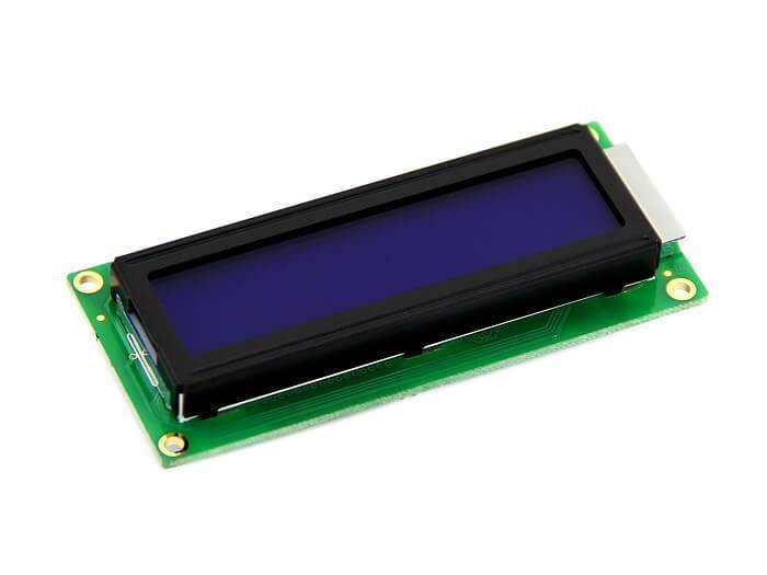 16x2 Blue LCD Display