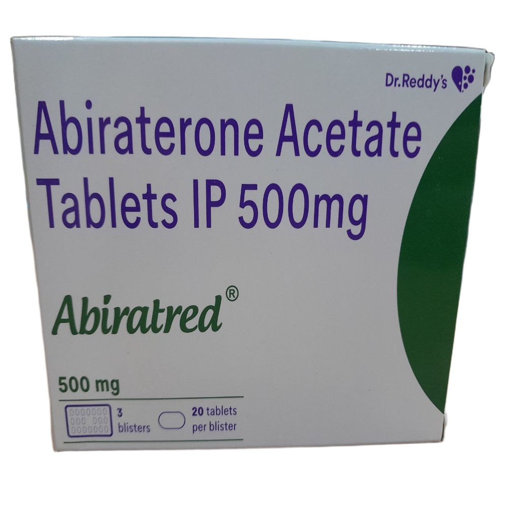 Abiratred 500Mg - Abiraterone Acetate Tablets - Origin: India