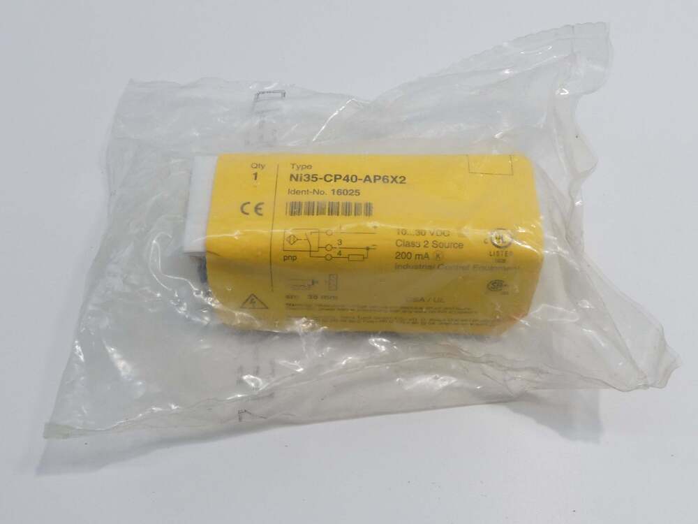 TURCK type Ni35-CP40-AP6X2 Induktiver Sensor