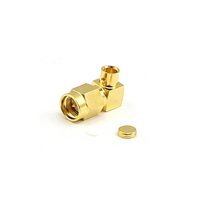 SMA Male Right Angel Connector For RG141 Cable