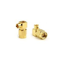 SMA Male Right Angel Connector For RG141 Cable