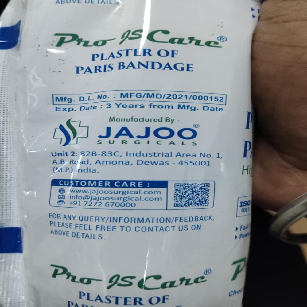Plaster of Paris Bandage